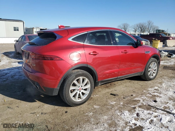 2018 Jaguar E-PACE S with VIN SADFJ2FX7J1Z25060, listed as a Copart auction lot 89082455 with 79,512 mi miles and Salvage Title. Bid and sale history available at carsss.com. Image 3.