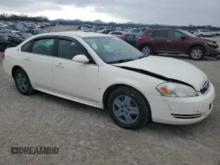 2009 Chevrolet Impala LS with VIN 2G1WB57K191156616, listed as a Copart auction lot 44231285 with 186,335 mi miles and Clean Title. Bid and sale history available at DreamBid. Image 4.