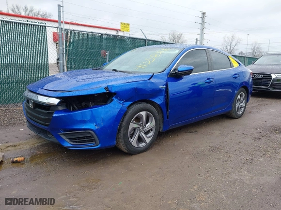 2020 Honda Insight EX with VIN 19XZE4F56LE006643, listed as a IAAI auction lot 41558316 with 56,156 mi miles. Bid and sale history available at carsss.com. Image 17.