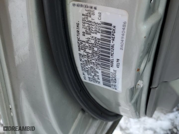 2002 Toyota Avalon XL with VIN 4T1BF28B02U252248, listed as a Copart auction lot 46302975 with 109,238 mi miles and Salvage Title. Bid and sale history available at carsss.com. Image 15.