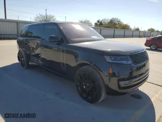 2023 Land Rover Range Rover SE with VIN SALKPBFU2PA017373, listed as a Copart auction lot 79711824 with 22,619 mi miles and Salvage Title. Bid and sale history available at carsss.com. Image 4.