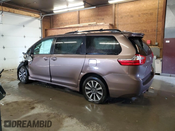 2018 Toyota Sienna LE with VIN 5TDJZ3DCXJS188945, listed as a Copart auction lot 53684585 with Not provided miles and Salvage title. Bid and sale history available at DreamBid. Image 2.