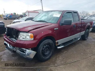2005 Ford F-150 XLT with VIN 1FTPX12595FA43412, listed as a IAAI auction lot 41902118 with 198,025 mi miles. Bid and sale history available at carsss.com. Image 17.