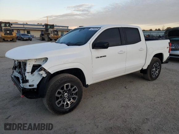 2024 Chevrolet Colorado 4WD Z71 with VIN 1GCPTDEK1R1193208, listed as a Copart auction lot 42346535 with 3,908 mi miles and Salvage Title. Bid and sale history available at carsss.com. Image 1.
