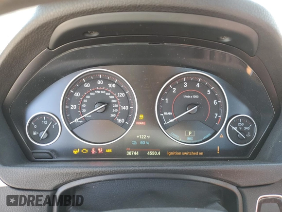 2018 BMW 3 Series 330e iPerformance with VIN WBA8E1C57JA762624, listed as a Copart auction lot 50692415 with 36,744 mi miles and Salvage Title. Bid and sale history available at carsss.com. Image 9.