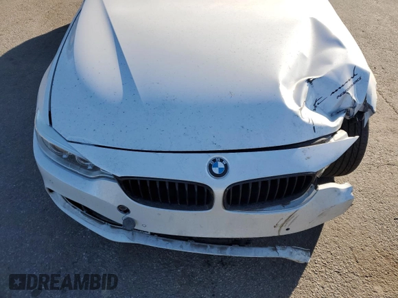 2015 BMW 4 Series 435i with VIN WBA3R1C51FK195682, listed as a Copart auction lot 47135775 with 116,502 mi miles and Salvage title. Bid and sale history available at DreamBid. Image 11.