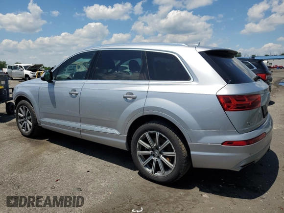2018 Audi Q7 Prestige with VIN WA1VAAF71JD017682, listed as a Copart auction lot 58713945 with 120,610 mi miles and Salvage title. Bid and sale history available at DreamBid. Image 2.