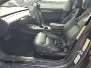 2022 Tesla Model 3 Long Range z VIN 5YJ3E1EB2NF186082, wystawiony jako Copart lot #58591015 z przebiegiem 143 241 mil mil oraz Szkoda całkowita • Salvage title. Historia ofert i sprzedaży dostępna na DreamBid. Obrazek 7.