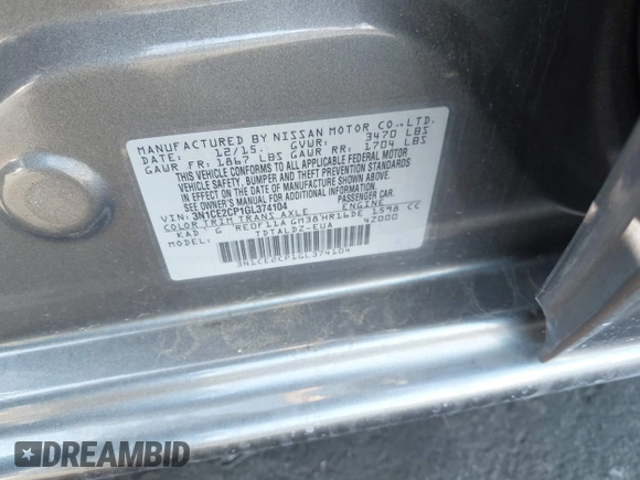 2016 Nissan Note S с VIN 3N1CE2CP1GL374104, выставлен на аукционе IAAI как лот 41939015 с пробегом Не указан миль и . История ставок и продаж доступна на DreamBid. Изображение 9.