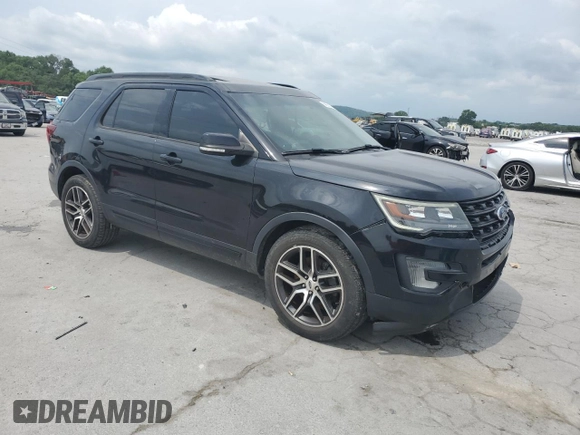 2016 Ford Explorer Sport с VIN 1FM5K8GT3GGD00949, выставлен на аукционе Copart как лот 59658755 с пробегом 147 120 миль миль и Списание • Salvage title. История ставок и продаж доступна на DreamBid. Изображение 4.