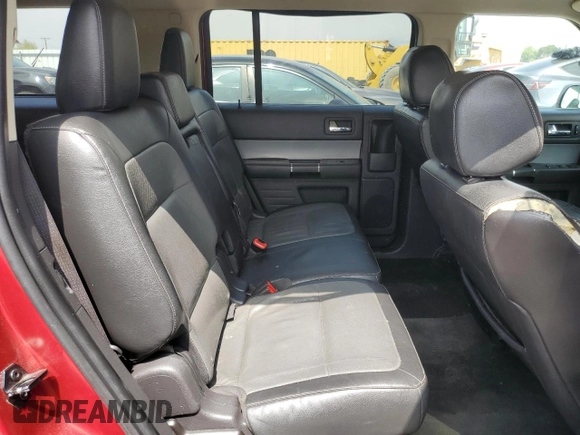 2015 Ford Flex SEL z VIN 2FMGK5C86FBA22188, wystawiony jako Copart lot #50489805 z przebiegiem 102 580 mil mil oraz Szkody całkowita. Historia ofert i sprzedaży dostępna na DreamBid. Obrazek 10.
