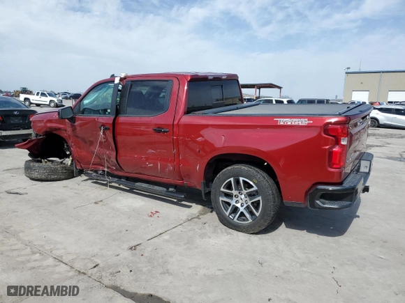 2019 Chevrolet Silverado 1500 LT Trail Boss with VIN 1GCPYFED2KZ132195, listed as a Copart auction lot 48697765 with 104,735 mi miles and Salvage Title. Bid and sale history available at carsss.com. Image 2.