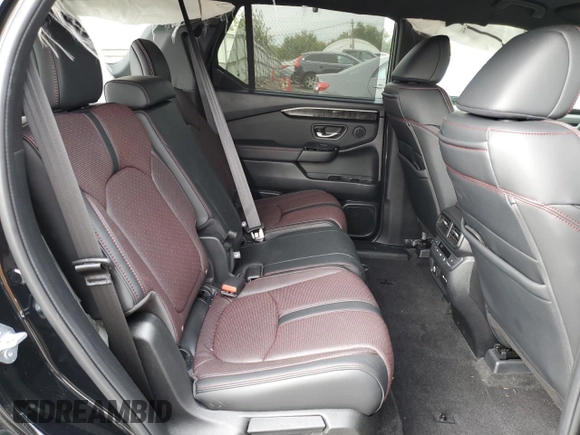 2025 Honda Pilot Black Edition with VIN 5FNYG1H92SB036901, listed as a Copart auction lot 75697454 with 5,994 mi miles and Salvage Title. Bid and sale history available at carsss.com. Image 12.