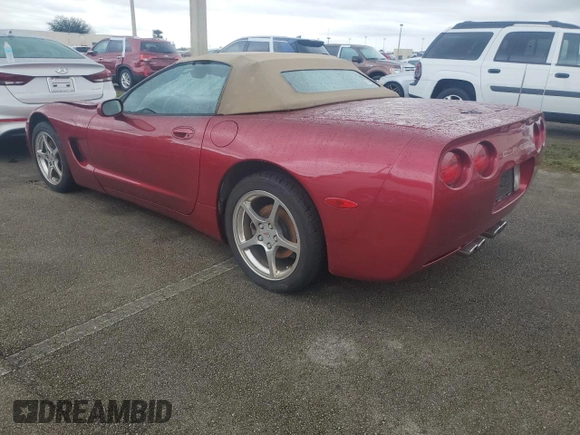 2000 Chevrolet Corvette with VIN 1G1YY32G1Y5121411, listed as a Copart auction lot 75039224 with 0 mi miles and Non Repairable. Bid and sale history available at carsss.com. Image 2.