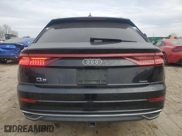 2019 Audi Q8 Premium z VIN WA1AVAF13KD013360, wystawiony jako Copart lot #89136245 z przebiegiem 77 722 mil mil oraz Szkoda całkowita • Salvage title. Historia ofert i sprzedaży dostępna na DreamBid. Obrazek 6.