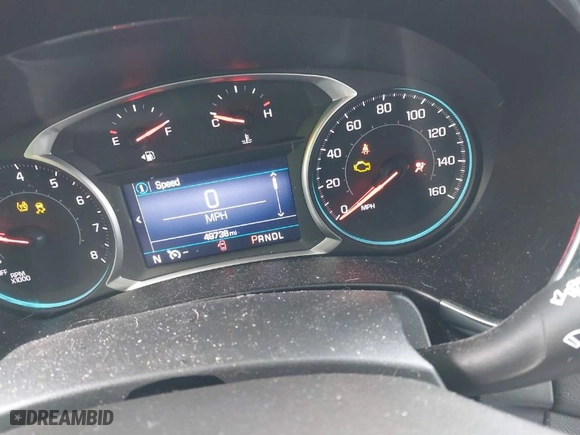 2020 Chevrolet Equinox LT with VIN 3GNAXUEV6LS586350, listed as a IAAI auction lot 41847403 with 49,738 mi miles. Bid and sale history available at carsss.com. Image 15.