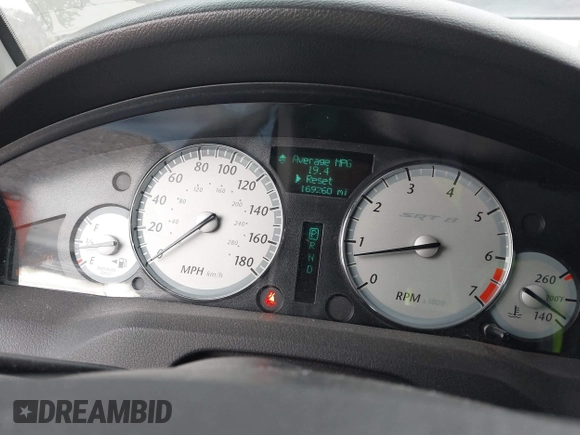 2006 Chrysler 300 C SRT8 with VIN 2C3KA73W06H239927, listed as a IAAI auction lot 41837066 with 169,260 mi miles. Bid and sale history available at carsss.com. Image 7.