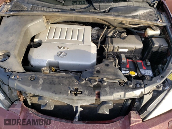 2009 Lexus RX 350 with VIN JTJGK31U199852195, listed as a Copart auction lot 86862714 with Not Provided miles and Salvage Title. Bid and sale history available at DreamBid. Image 12.