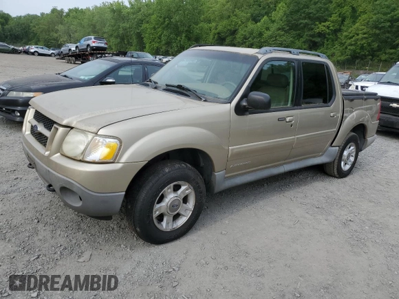 2001 Ford Explorer Sport Trac z VIN 1FMZU77E21UC54692, wystawiony jako Copart lot #57913505 z przebiegiem 204 574 mil mil oraz Czysty tytuł • Clean title. Historia ofert i sprzedaży dostępna na DreamBid. Obrazek 1.