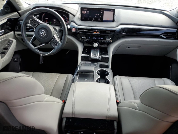 2022 Acura MDX w/Technology Package with VIN 5J8YD9H49NL008530, listed as a Copart auction lot 80326664 with 77,271 mi miles and Salvage Title. Bid and sale history available at carsss.com. Image 8.