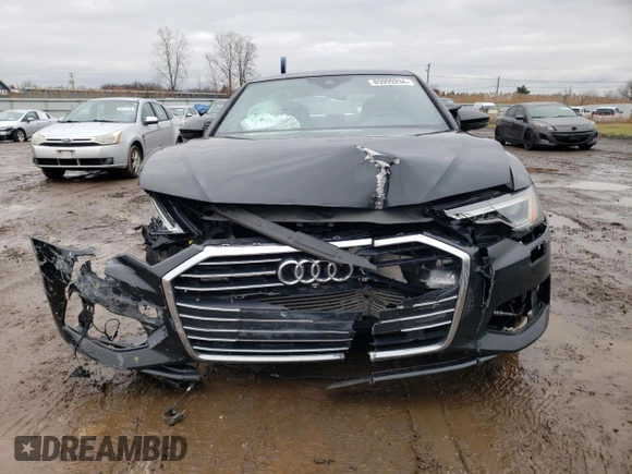 2020 Audi A6 Premium Plus with VIN WAUE8AF24LN089167, listed as a Copart auction lot 85999294 with 38,658 mi miles and Salvage Title. Bid and sale history available at carsss.com. Image 5.