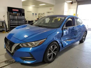 2023 Nissan Sentra SV with VIN 3N1AB8CV3PY230087, listed as a Copart auction lot 53986835 with 63,526 mi miles and Salvage Title. Bid and sale history available at carsss.com. Image 1.