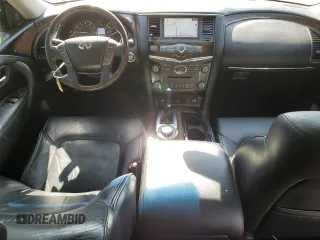 2014 Infiniti QX80 with VIN JN8AZ2NC8E9351805, listed as a Copart auction lot 51715735 with 130,943 mi miles and Salvage Title. Bid and sale history available at carsss.com. Image 8.