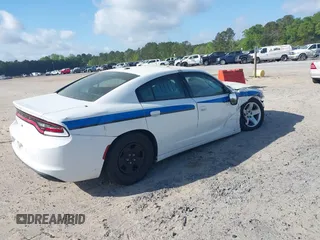 2019 Dodge Charger Police with VIN 2C3CDXAT3KH599711, listed as a IAAI auction lot 41906214 with 80,462 mi miles and . Bid and sale history available at DreamBid. Image 4.