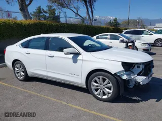 2018 Chevrolet Impala LT with VIN 2G1105S30J9170867, listed as a IAAI auction lot 41805134 with 62,826 mi miles. Bid and sale history available at carsss.com. Image 1.