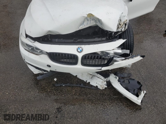 2017 BMW 4 Series 440i with VIN WBA4P1C59HK522441, listed as a Copart auction lot 84673044 with Not Provided miles and Salvage Title. Bid and sale history available at carsss.com. Image 12.