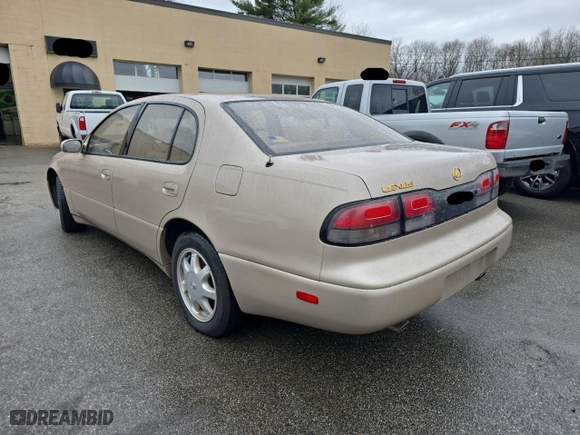 1995 Lexus GS 300 with VIN JT8JS47EXS0103094, listed as a Copart auction lot 49734985 with 121,455 mi miles and Clean Title. Bid and sale history available at carsss.com. Image 3.