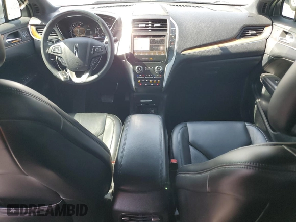 2019 Lincoln MKC Select with VIN 5LMCJ2C99KUL09924, listed as a Copart auction lot 57176145 with 55,094 mi miles and Salvage title. Bid and sale history available at DreamBid. Image 8.
