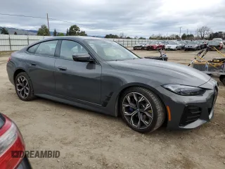 2022 BMW i4 eDrive40 z VIN WBY73AW08NFM60741, wystawiony jako Copart lot #43797635 z przebiegiem 24 051 mil mil oraz Szkoda całkowita • Salvage title. Historia ofert i sprzedaży dostępna na DreamBid. Obrazek 4.