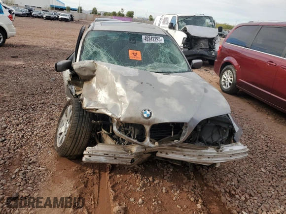 2003 BMW 3 Series 325i with VIN WBAEV33493KR24935, listed as a Copart auction lot 49242295 with Not Provided miles and Salvage Title. Bid and sale history available at carsss.com. Image 5.