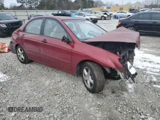 2008 Kia Spectra SX with VIN KNAFE121385554846, listed as a Copart auction lot 42045805 with 175,781 mi miles and Salvage Title. Bid and sale history available at carsss.com. Image 4.