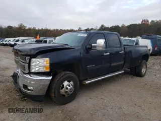 2013 Chevrolet Silverado 3500HD LTZ with VIN 1GC4K1C82DF156126, listed as a Copart auction lot 79231984 with 173,809 mi miles and Salvage Title. Bid and sale history available at carsss.com. Image 1.