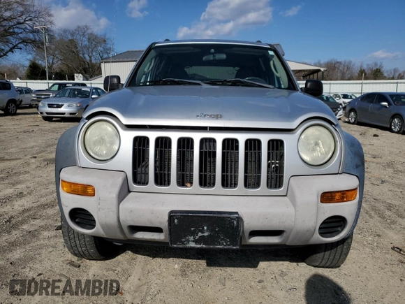 2003 Jeep Liberty Sport with VIN 1J4GK48K63W531852, listed as a Copart auction lot 41791325 with 186,367 mi miles and Salvage Title. Bid and sale history available at DreamBid. Image 5.