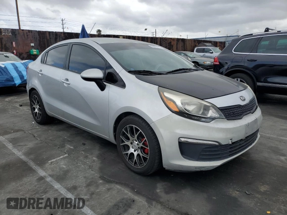 2016 Kia Rio LX with VIN KNADM4A33G6559634, listed as a Copart auction lot 53919115 with 166,854 mi miles and Clean Title. Bid and sale history available at carsss.com. Image 4.