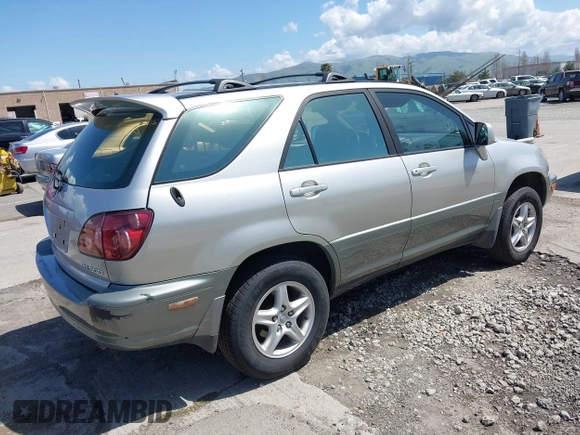 2000 Lexus RX 300 with VIN JT6GF10U1Y0064315, listed as a IAAI auction lot 41895871 with 181,101 mi miles. Bid and sale history available at carsss.com. Image 4.