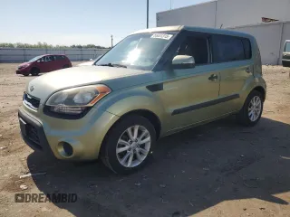 2012 Kia Soul + with VIN KNDJT2A68C7441090, listed as a Copart auction lot 55031315 with 91,288 mi miles and Salvage Title. Bid and sale history available at DreamBid. Image 1.