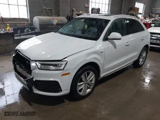 2018 Audi Q3 Premium Plus with VIN WA1JCCFS0JR020715, listed as a IAAI auction lot 41570098 with 88,280 mi miles. Bid and sale history available at carsss.com. Image 17.