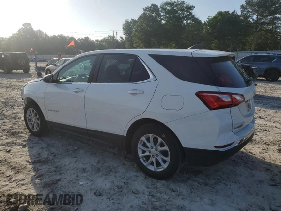 2021 Chevrolet Equinox LT with VIN 3GNAXKEV9MS161050, listed as a Copart auction lot 55270165 with 114,054 mi miles and Salvage title. Bid and sale history available at DreamBid. Image 2.