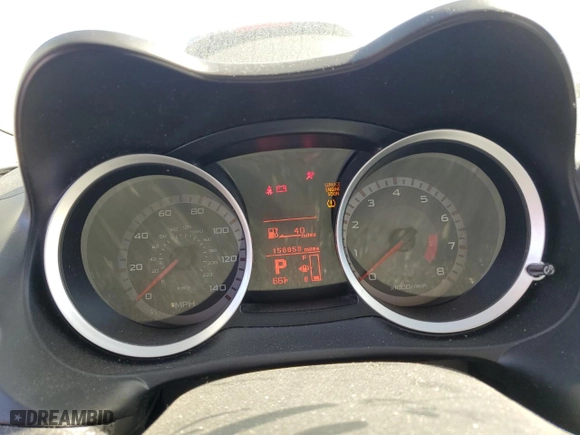 2008 Mitsubishi Lancer DE with VIN JA3AU16U88U035333, listed as a Copart auction lot 76604994 with 158,858 mi miles and Salvage Title. Bid and sale history available at carsss.com. Image 9.