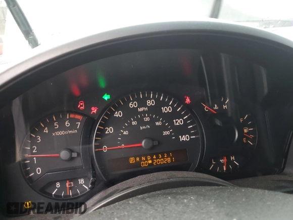 2007 Nissan Armada SE z VIN 5N1AA08A97N723532, wystawiony jako Copart lot #45090625 z przebiegiem 200 281 mil mil oraz Szkoda całkowita • Salvage title. Historia ofert i sprzedaży dostępna na DreamBid. Obrazek 9.