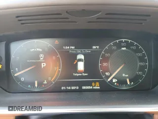2014 Land Rover Range Rover Supercharged Autobiography with VIN SALGV2TFXEA176348, listed as a Copart auction lot 61078535 with 93,054 mi miles and Salvage title. Bid and sale history available at DreamBid. Image 9.