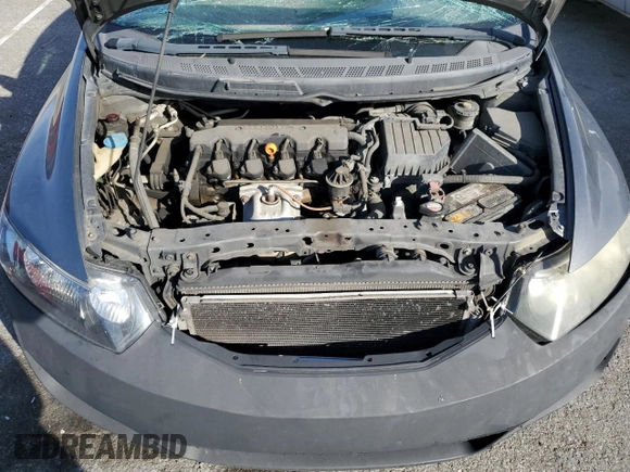 2010 Honda Civic Cpe LX with VIN 2HGFG1B63AH524643, listed as a Copart auction lot 54616325 with 0 mi miles and Salvage Title. Bid and sale history available at carsss.com. Image 11.