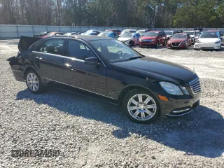 2013 Mercedes-Benz E 350 Luxury with VIN WDDHF5KBXDA719212, listed as a Copart auction lot 46988825 with 131,364 mi miles and Salvage Title. Bid and sale history available at DreamBid. Image 4.