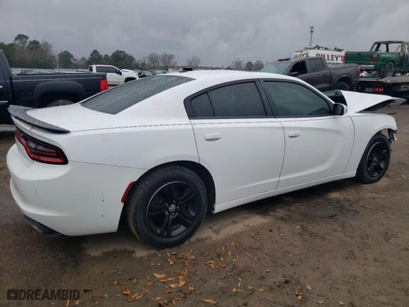 2019 Dodge Charger SXT with VIN 2C3CDXBG5KH724810, listed as a Copart auction lot 43574025 with 100,520 mi miles and Salvage Title. Bid and sale history available at carsss.com. Image 3.