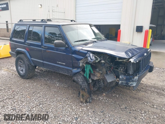 2001 Jeep Cherokee Sport with VIN 1J4FT48S71L525856, listed as a IAAI auction lot 42349383 with 218,122 mi miles and . Bid and sale history available at DreamBid. Image 1.