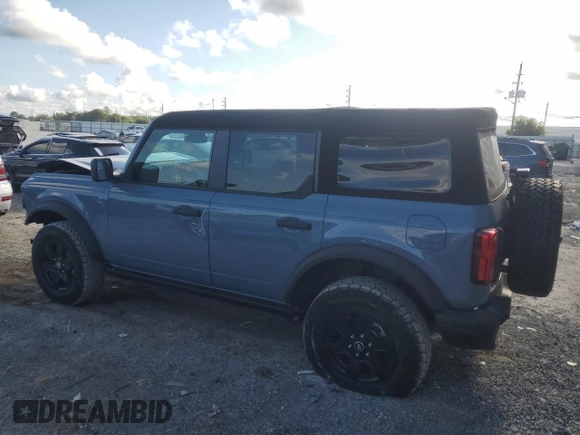 2024 Ford Bronco with VIN 1FMEE1BP7RLA20924, listed as a Copart auction lot 69381544 with 8,042 mi miles and Salvage title. Bid and sale history available at DreamBid. Image 2.